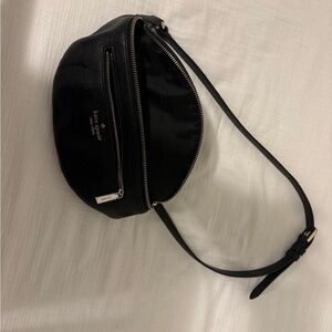 Kate Spade Black Pebbled Leather Crossbody Bag